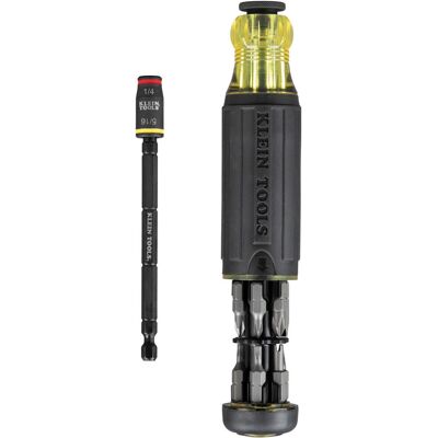 Klein Tools - 32304 - 14-in-1 Adjustable - Flip Socket - Screwdriver Klein Tools - 32304 - 14-in-1 Adjustable - Flip Socket - Screwdriver