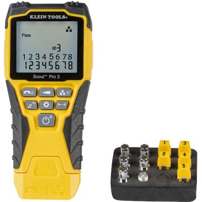 Klein Tools VDV501-851 Netzwerkkabeltester - UTP/STP, Ethernet, Video Klein Tools VDV501-851 Netzwerkkabeltester - UTP/STP, Ethernet, Video