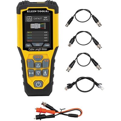 Klein Tools 501-915 Cable Length Meter - TDR for Network Testing Klein Tools 501-915 Cable Length Meter - TDR for Network Testing