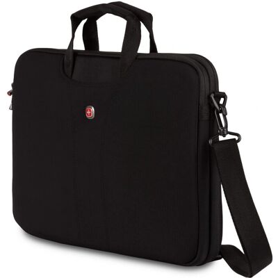 Wenger - Legacy 15.6 Slimcase - Black - Laptop Case Wenger - Legacy 15.6 Slimcase - Black - Laptop Case