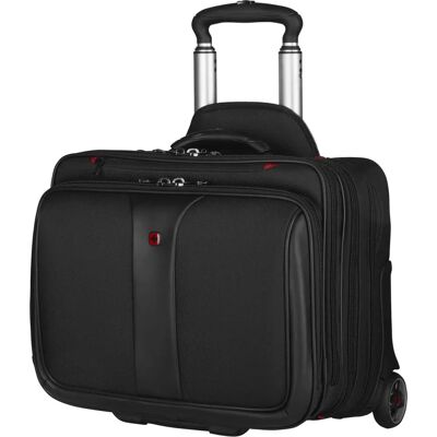 Wenger Patriot Laptop Case - Fits 17IN, Black - Durable Rolling Bag Wenger Patriot Laptop Case - Fits 17IN, Black - Durable Rolling Bag