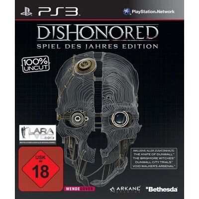 Bethesda Dishonored - Édition Jeu de l'Année - Jeu vidéo - Publicité Bethesda Dishonored - Édition Jeu de l'Année - Jeu vidéo - Publicité