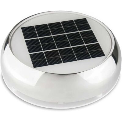 Marinco N2080 Stainless Steel Solar Plate Ventilation - Solar Ventilation Plate Marinco N2080 Stainless Steel Solar Plate Ventilation - Solar Ventilation Plate