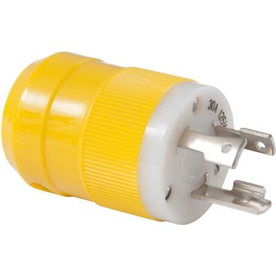 Marinco Gelber Verriegelnder Männlicher Stecker - Elektrokonnektor Marinco Gelber Verriegelnder Männlicher Stecker - Elektrokonnektor