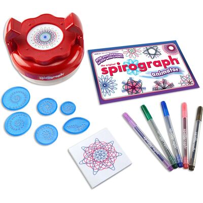 Playmonster Spirograph Animator - Kreativt Teken Set för 8+ år Playmonster Spirograph Animator - Kreativt Teken Set för 8+ år