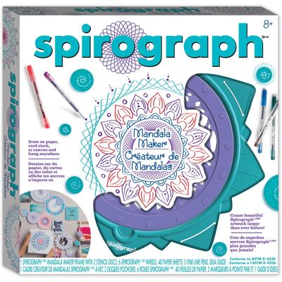 Playmonster Spirograph Mandala - Kunsthandwerksset Playmonster Spirograph Mandala - Kunsthandwerksset