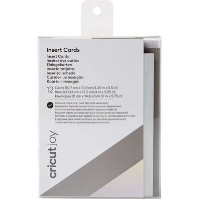 Conjunto de tarjetas de inserción Cricut Joy - máquina de corte Conjunto de tarjetas de inserción Cricut Joy - máquina de corte