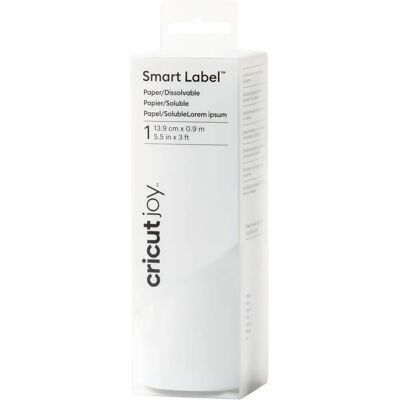 Cricut Cricut Joy Smart Label Lösliches Papier - Bastel-Schneidemaschine-Zubehör Cricut Cricut Joy Smart Label Lösliches Papier - Bastel-Schneidemaschine-Zubehör