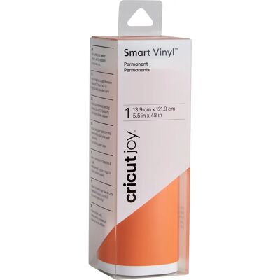 Cricut Joy - Vinile permanente arancione 121,9 x 13,9 cm - Vinile Cricut Joy - Vinile permanente arancione 121,9 x 13,9 cm - Vinile
