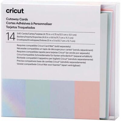Cricut Merkki Malli - Kartong - 14 Arkkia Cricut Merkki Malli - Kartong - 14 Arkkia