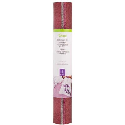 Cricut 2004397 - Rouge - Rose - Argent - Vinyle thermocollant Cricut 2004397 - Rouge - Rose - Argent - Vinyle thermocollant
