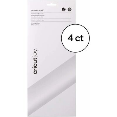 Cricut Cricut Smart Label - Self-Adhesive Permanent Silver - 4 pcs Cricut Cricut Smart Label - Self-Adhesive Permanent Silver - 4 pcs