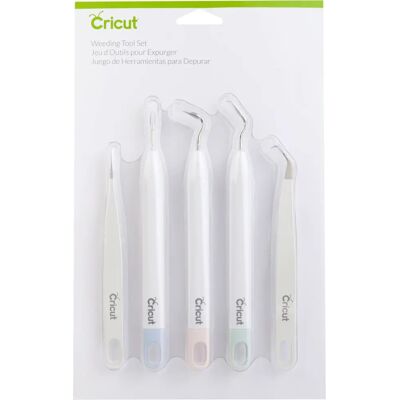 Zestaw narzędzi do usuwania chwastów Cricut - 5 szt. Zestaw narzędzi do usuwania chwastów Cricut - 5 szt.
