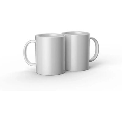 Cricut Weiße Keramiktasse Set - 2 Stück - Spülmaschinenfest Cricut Weiße Keramiktasse Set - 2 Stück - Spülmaschinenfest