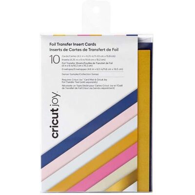 Cricut Brand Model Foil Transfer Cards - Greeting Cards Cricut Brand Model Foil Transfer Cards - Greeting Cards