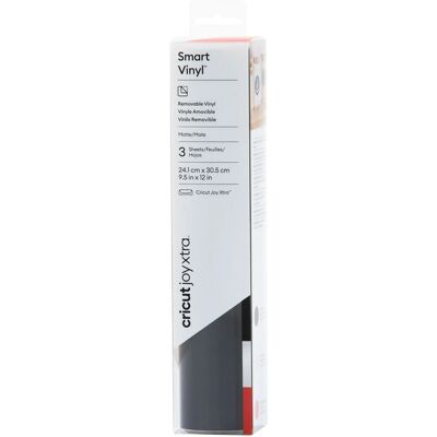 Vinile rimovibile Cricut Joy Xtra - Nero, Rosso, Bianco - Interni Vinile rimovibile Cricut Joy Xtra - Nero, Rosso, Bianco - Interni