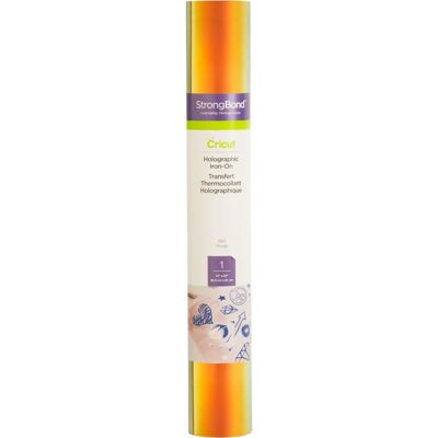 Cricut Rotolo di Vinile Termotrasferibile Olografico - Vinile per Trasferimento di Calore Cricut Rotolo di Vinile Termotrasferibile Olografico - Vinile per Trasferimento di Calore