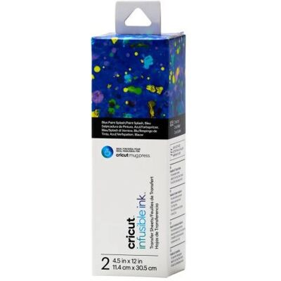 Cricut Markierungsblätter für Infusible Ink Blau - 2 Blätter Cricut Markierungsblätter für Infusible Ink Blau - 2 Blätter