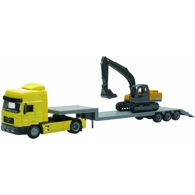New Ray Camion F2000 con Escavatore New Ray Camion F2000 con Escavatore