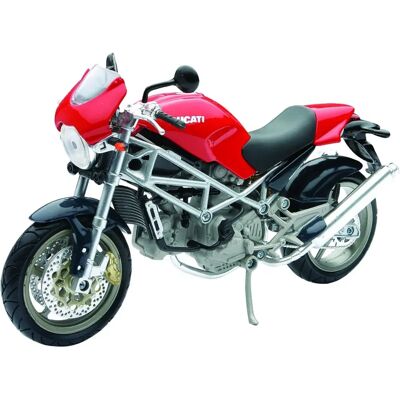 Newray Ducati Monster S4 - Skala 1:12 - Gjutjärn - Modell Motorcykel Newray Ducati Monster S4 - Skala 1:12 - Gjutjärn - Modell Motorcykel