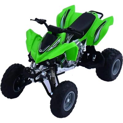 New-Ray Toys Kawasaki KFX 450R Gjutet ATV - Leksak New-Ray Toys Kawasaki KFX 450R Gjutet ATV - Leksak