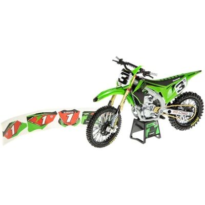 Miniatura Kawasaki 450 KXF Eli TOMAC - Modello di Motocross Miniatura Kawasaki 450 KXF Eli TOMAC - Modello di Motocross