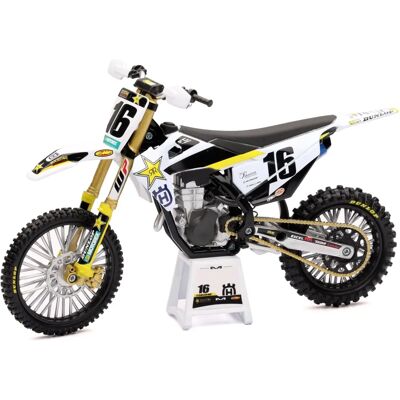 HUSQVARNA FC 450 2020 Team Zach Osborne Diecast Motorcycle - Motorcycle HUSQVARNA FC 450 2020 Team Zach Osborne Diecast Motorcycle - Motorcycle