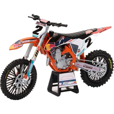 Miniature Moto KTM 450 SX-F 1:12 - Modèle de moto Miniature Moto KTM 450 SX-F 1:12 - Modèle de moto