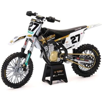 HUSQVARNA 450 FC Rockstar M. Stewart 1/12 - Miniatura Motocross HUSQVARNA 450 FC Rockstar M. Stewart 1/12 - Miniatura Motocross