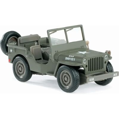 New Ray 61057 Metal X 12 Jeep Willys - Modèle réduit - Publicité New Ray 61057 Metal X 12 Jeep Willys - Modèle réduit - Publicité