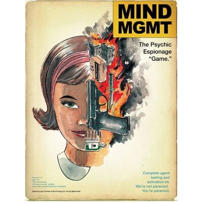 LatestBuy Mind MGMT Jogo de Estratégia de Espionagem Psíquica - Jogo de Mesa LatestBuy Mind MGMT Jogo de Estratégia de Espionagem Psíquica - Jogo de Mesa