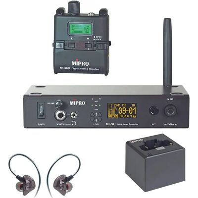 Mipro MI-58RT Digital-InEar Monitor System - In-Ear Monitor System Mipro MI-58RT Digital-InEar Monitor System - In-Ear Monitor System