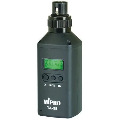Mipro TA-58 Drahtloser Mikrofon-Transmitter - 5,8 GHz Mipro TA-58 Drahtloser Mikrofon-Transmitter - 5,8 GHz