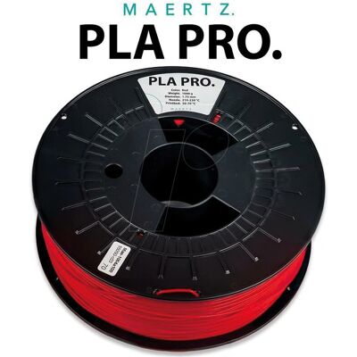 Maertz Rouge PLA Pro 1,75mm 1000g - Filament 3D Maertz Rouge PLA Pro 1,75mm 1000g - Filament 3D