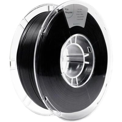 Maertz Recyceltes Schwarzes PLA Filament - 3D-Öko - 1,75mm - 1000g Maertz Recyceltes Schwarzes PLA Filament - 3D-Öko - 1,75mm - 1000g