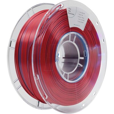 Maertz PMMA-1021-001 Blau Rot Seidiges PLA 3D Filament Maertz PMMA-1021-001 Blau Rot Seidiges PLA 3D Filament