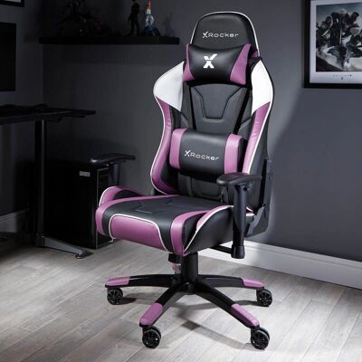 X Rocker - Agility eSports - Lila - Schwarz - Gaming chair X Rocker - Agility eSports - Lila - Schwarz - Gaming chair