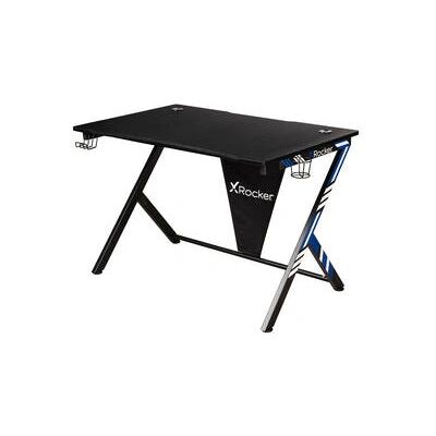 X Rocker Ocelot Carbon Gaming Desk - Steel, Rectangular - Black, Blue, Red X Rocker Ocelot Carbon Gaming Desk - Steel, Rectangular - Black, Blue, Red