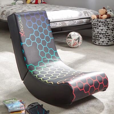 X Rocker Neo Hex Edition Konsolen-Gamingstuhl - Schwarz X Rocker Neo Hex Edition Konsolen-Gamingstuhl - Schwarz