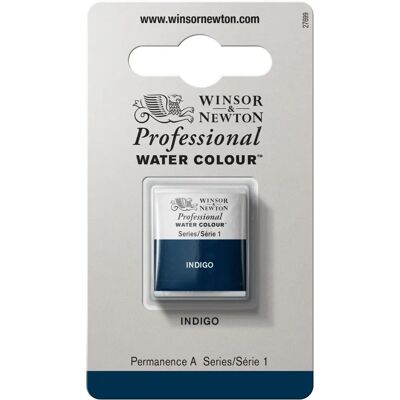 Winsor & Newton Professional Watercolour Half Pan - Indigo Series 1 Winsor & Newton Professional Watercolour Half Pan - Indigo Series 1