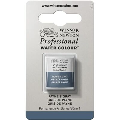 Winsor & Newton Aquarelle Professionnelle - Payne's Grey - Publicité Winsor & Newton Aquarelle Professionnelle - Payne's Grey - Publicité