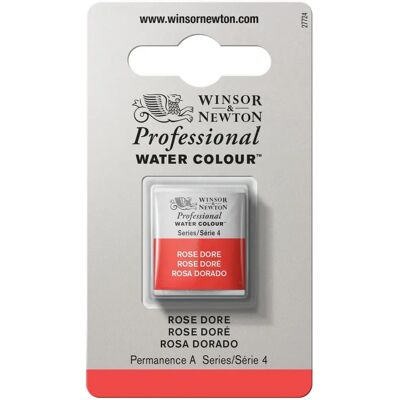Winsor & Newton Aquarelles Professionnelles Rose Dore - Peintures - Publicité Winsor & Newton Aquarelles Professionnelles Rose Dore - Peintures - Publicité