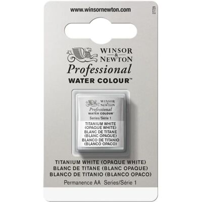 Winsor & Newton Titanium White - Watercolour Half Pan Winsor & Newton Titanium White - Watercolour Half Pan