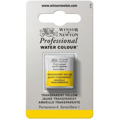 Winsor & Newton Professionele Waterverf - Transparant Geel - Serie 1 Winsor & Newton Professionele Waterverf - Transparant Geel - Serie 1