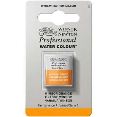 Winsor & Newton Orange Winsor Semi-Palette - Aquarelle - Publicité Winsor & Newton Orange Winsor Semi-Palette - Aquarelle - Publicité