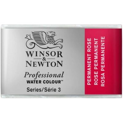 Winsor & Newton Aquarelle Professionnelles - Rose Permanent - Peinture aquarelle - Publicité Winsor & Newton Aquarelle Professionnelles - Rose Permanent - Peinture aquarelle - Publicité