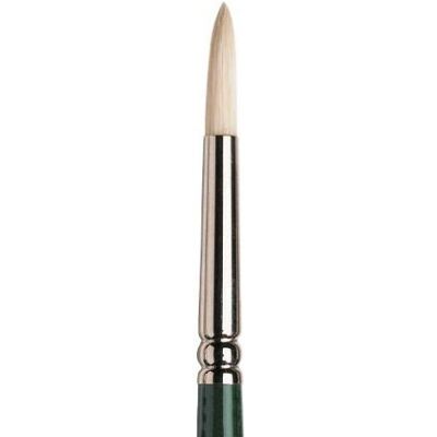 Winsor & Newton Winton Long Handled Hog Brush - Round Oil & Acrylic Winsor & Newton Winton Long Handled Hog Brush - Round Oil & Acrylic