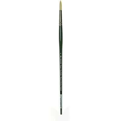 Pinceau en porc à long manche Winsor & Newton Winton - Rond - Outils pour huile et acrylique Pinceau en porc à long manche Winsor & Newton Winton - Rond - Outils pour huile et acrylique
