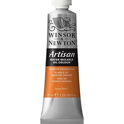 Winsor & Newton Artisan Water Mixable Oil Colour - Cadmium Orange Hue - 37ml Winsor & Newton Artisan Water Mixable Oil Colour - Cadmium Orange Hue - 37ml