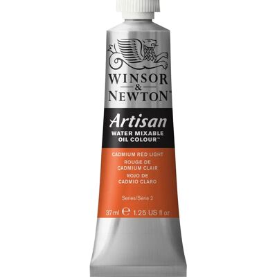 Winsor & Newton Peinture à l'huile soluble dans l'eau - Rouge Cadmium Clair - 37ml - Publicité Winsor & Newton Peinture à l'huile soluble dans l'eau - Rouge Cadmium Clair - 37ml - Publicité
